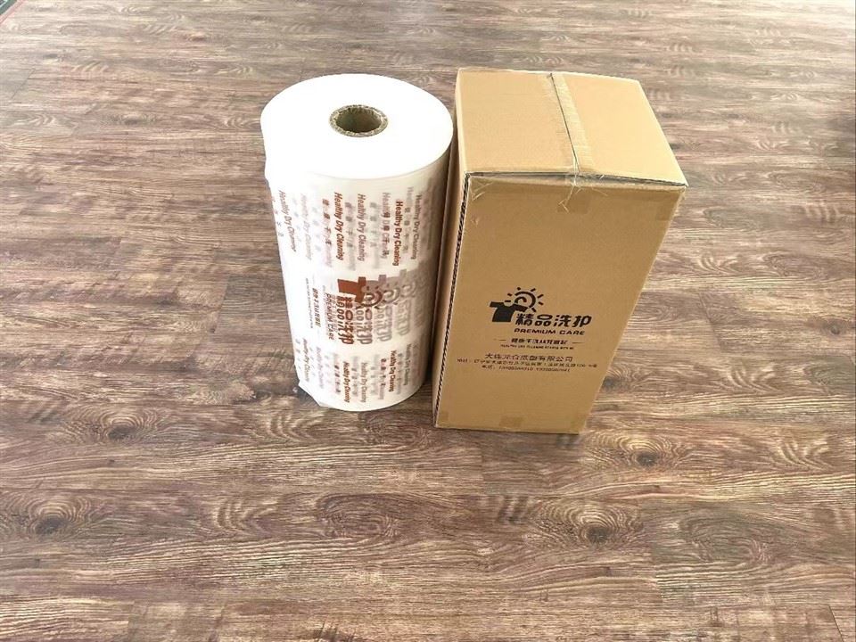 Bolsas de limpieza en seco en rollo