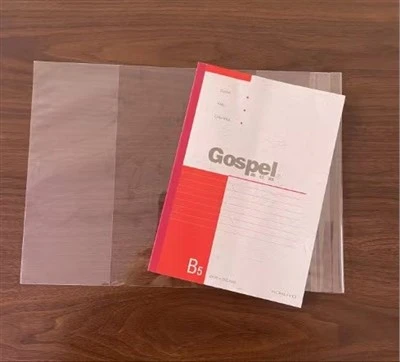 Cubierta de libro de plástico simple